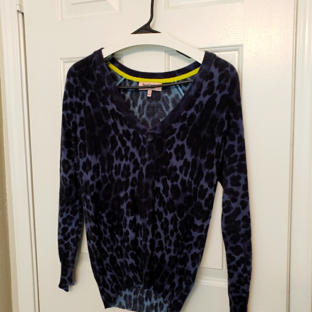 Small Juicy Couture Animal Print Sweater